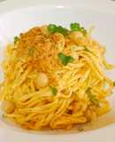 Tagliolini con crema di ceci
