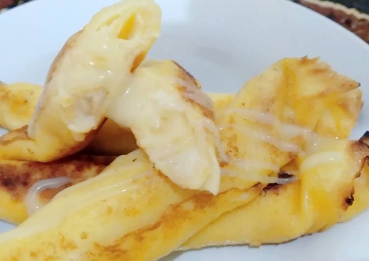 Pisang panggang keju