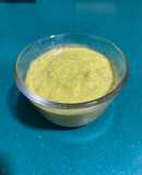 Mojo verde de aguacate