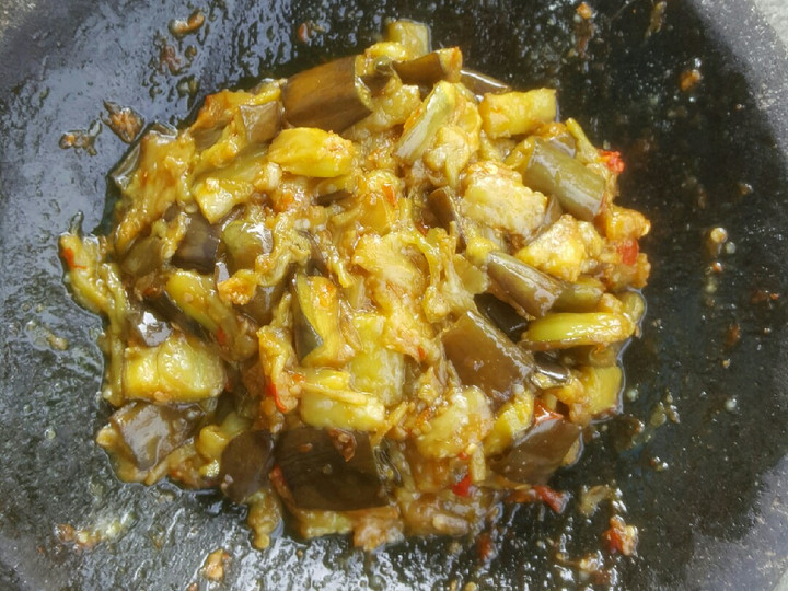 Standar Cara mudah buat Sambal terong ungu  spesial