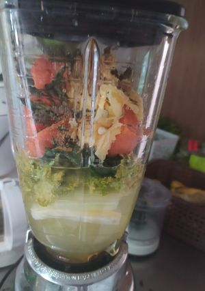 Una foto de Smoothie o batido Refrescante con yacón