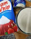 Whipped topping mix cream