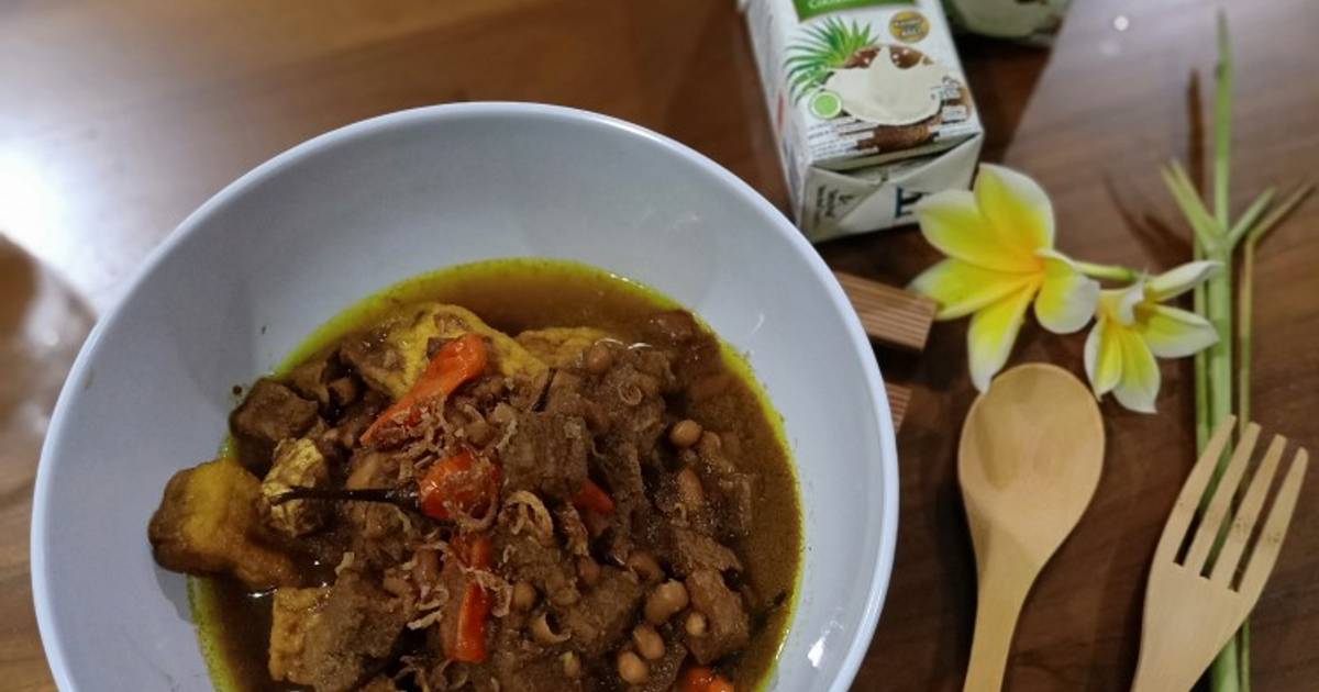 Resep Brongkos Daging Sapi oleh Iin Prasetyo Cookpad