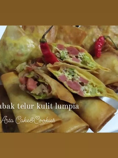 Foto resep Martabak telur kulit lumpia