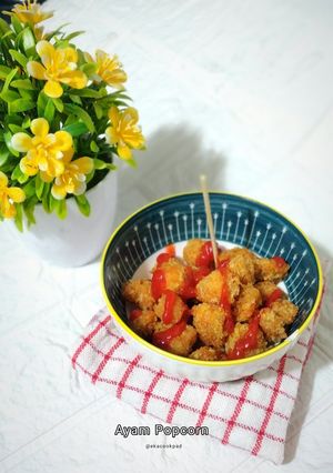 Foto resep Ayam Popcorn Tepung Panir