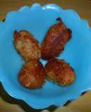 Croquetas de Pollo hechas con miga de pan