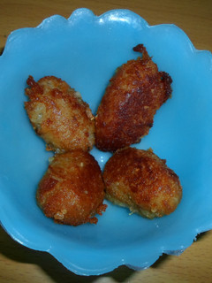 Una foto de Croquetas de Pollo hechas con miga de pan