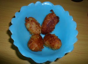 Una foto de Croquetas de Pollo hechas con miga de pan