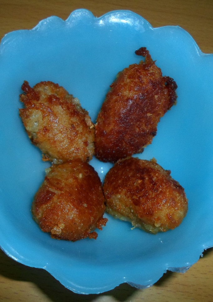 Una foto de Croquetas de Pollo hechas con miga de pan