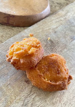 Una foto de Arepas de maíz