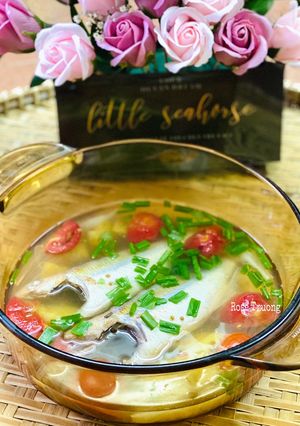 Hình của món Canh Cá Hường Nấu Ngót.