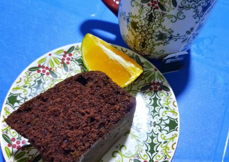 Simple Homemade Chocolate-Orange Cake ๐