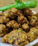 Matki sprouts pakoda