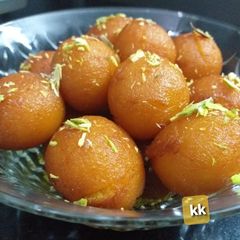 A picture of GulabJamun😋Pakistani sweet😍.