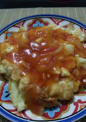 Foto resep Tofu Telur Saus Asam Manis