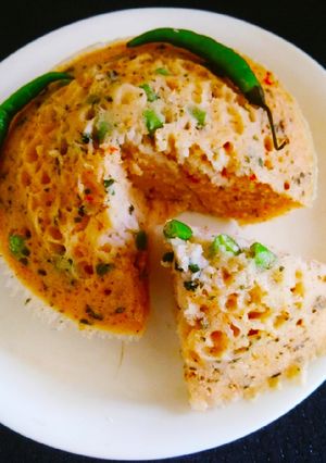 A picture of Healthy Masoor Dal Dhokla.