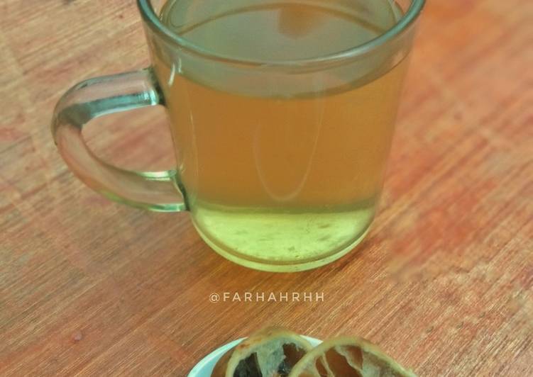Langkah Mudah untuk Membuat Black Lime Tea / Loomi Tea (شاي لومي) Anti Gagal