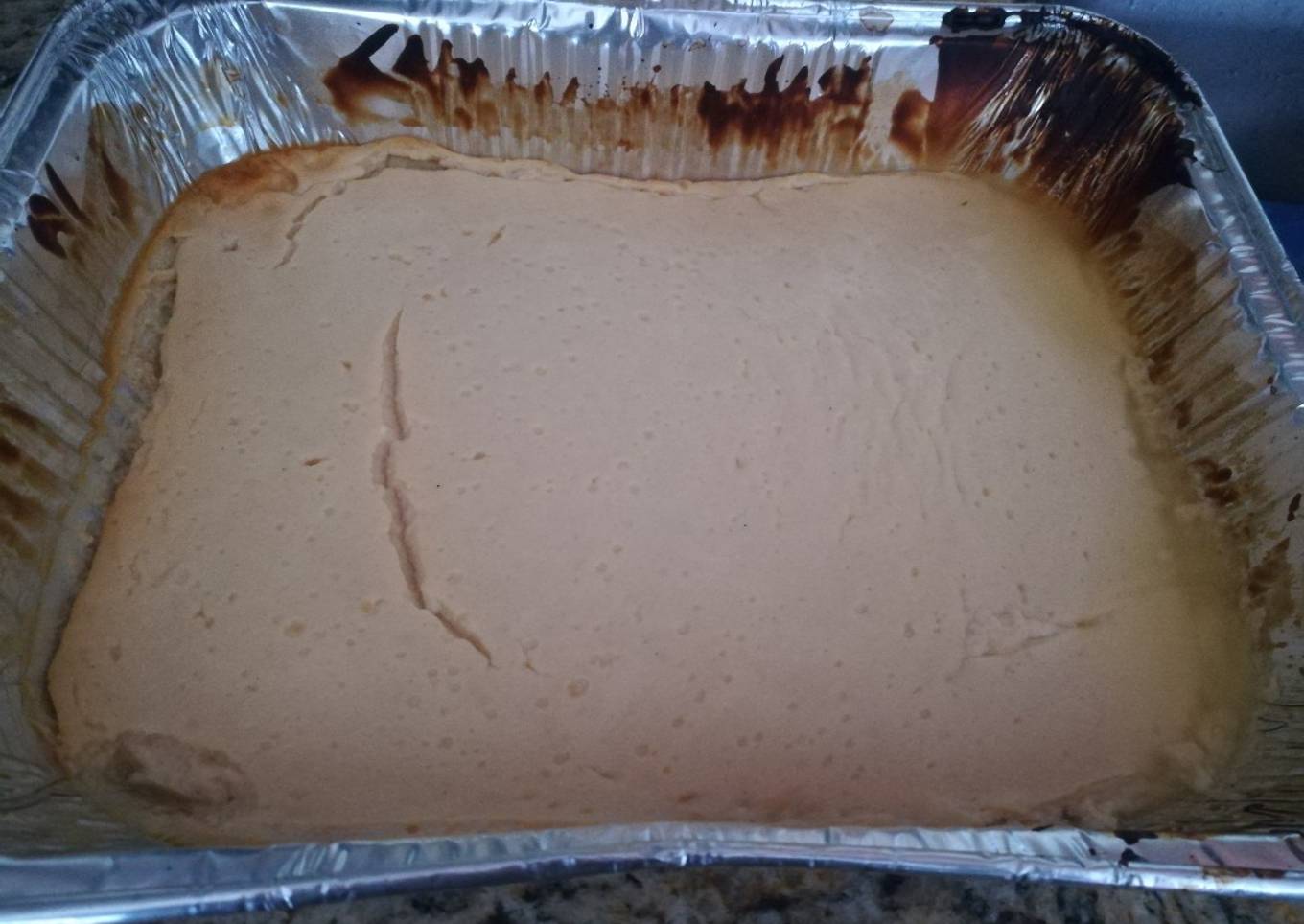 Baked mishti doi (Bengali style sweet yogurt)