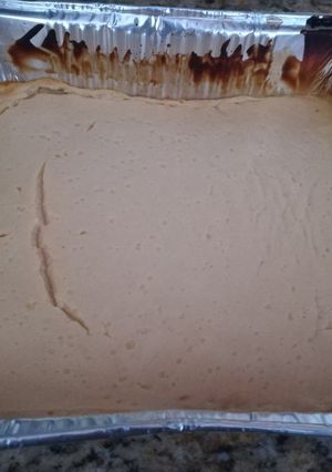 A picture of Baked mishti doi (Bengali style sweet yogurt).