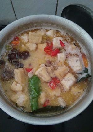 Foto resep Jangan pedes deso (tempe tahu cumi)