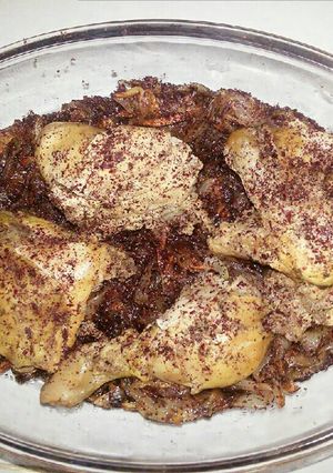صورة لوصفة صينية دجاج بالبصل