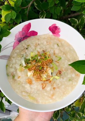 Foto resep Bubur Ayam Rice Cooker Super Praktis