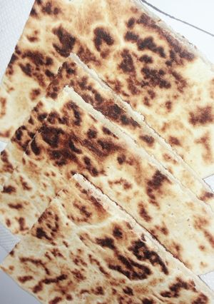 صورة لوصفة كسرة فطير