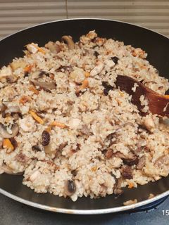 Foto resep Mushroom Rice Plov