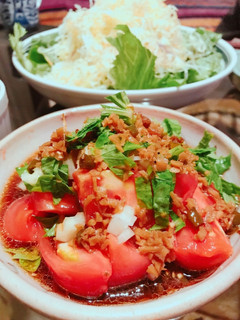 【夏季清涼食譜】糖醋涼拌蕃茄 的食譜成品照片