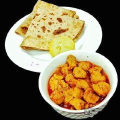 A picture of Restaurant Style Soya Curry.