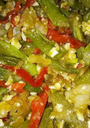 Foto resep Buncis Telur Asin Sederhana 👌