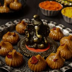 A picture of Instant  Mawa Modaks.