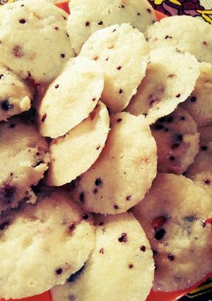 A picture of Mushroom oats Idli.