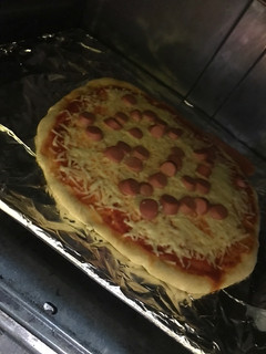 Una foto de Pizza casera
