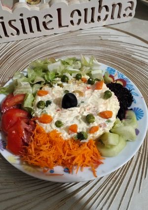 صورة لوصفة سلطة ماسيدوان مشكلة