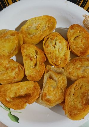 Foto resep ✔️87. Egg Chicken Roll 🍥