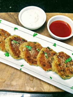A picture of Shakarkand Kebabs.