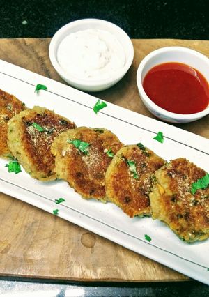 A picture of Shakarkand Kebabs.