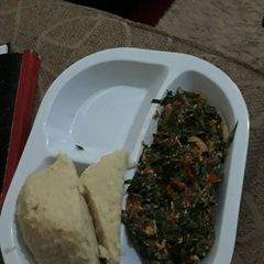 A picture of Left over Meat with veggies.