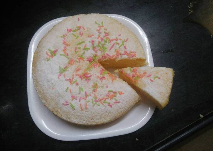 Recipe of Speedy Eggless Vanilla cake