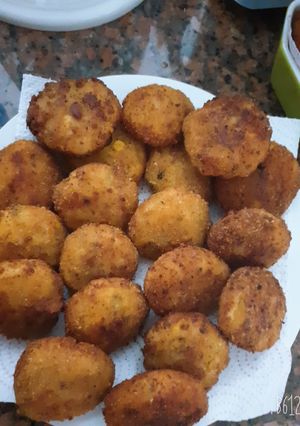 A picture of Corn Tikki.