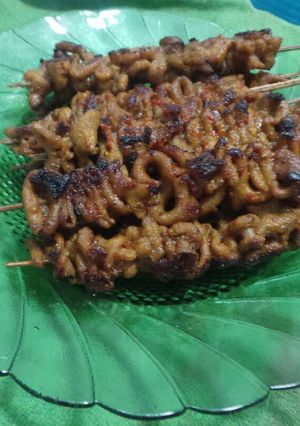 Foto resep Sate usus ayam