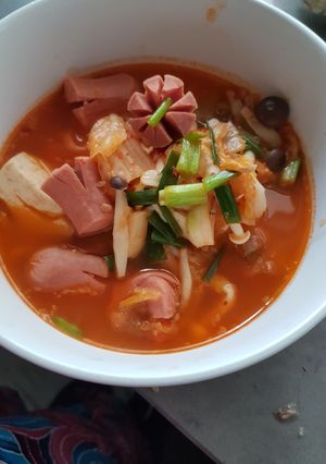 Foto resep Kimchi jiggae ala saya❤
