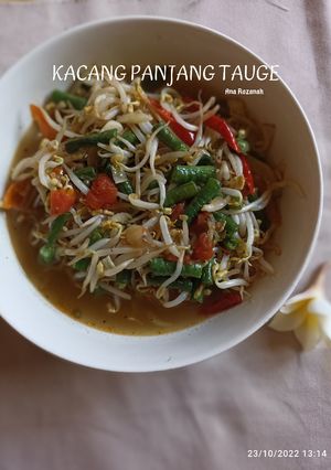 Foto resep Kacang Panjang Tauge