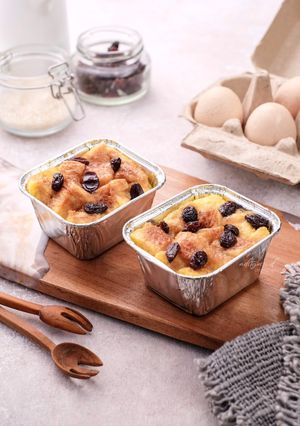 Foto resep Puding Roti Tawar Kukus