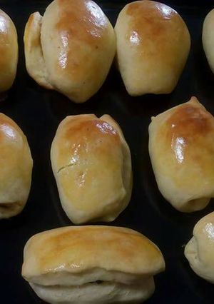 Foto resep Roti isi pisang coklat