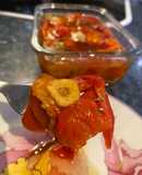 Pimientos rojos asados
