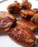 Alitas de pollo🍗en bbq🍅🍯de piña🍍