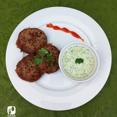 Beef Shami Kabab😋😋 😋 (in pressure cooker) A picture of Beef Shami Kabab😋😋 😋 (in pressure cooker).