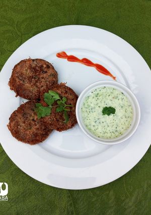 A picture of Beef Shami Kabab😋😋 😋 (in pressure cooker).